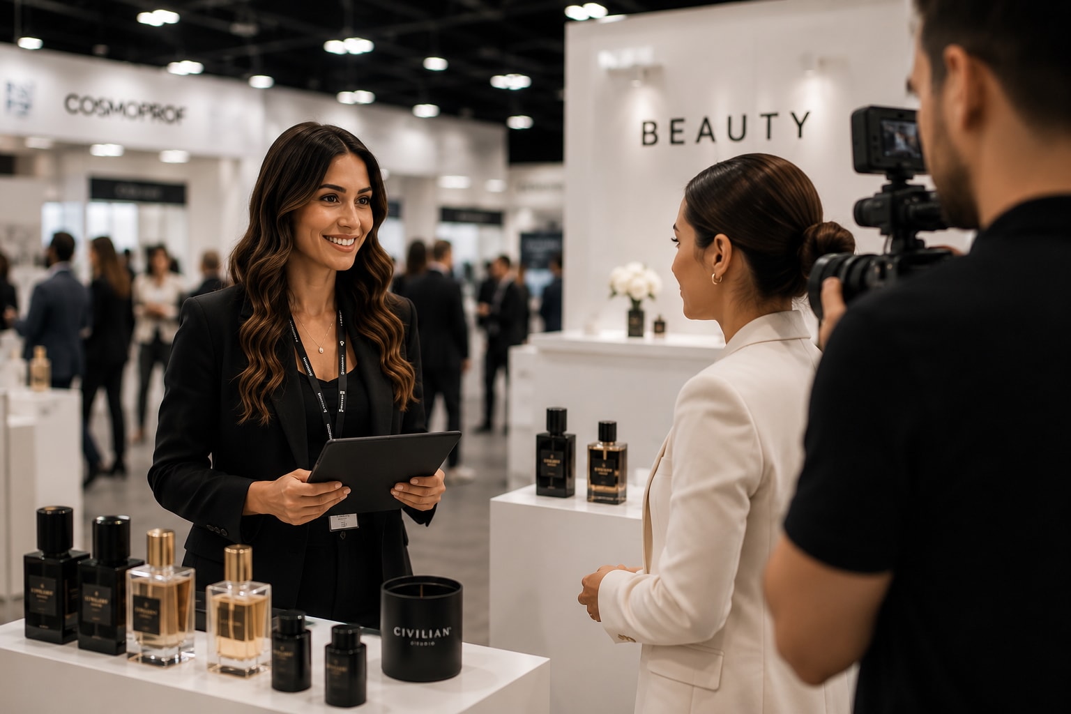 Civilian Studio at Cosmoprof trade show