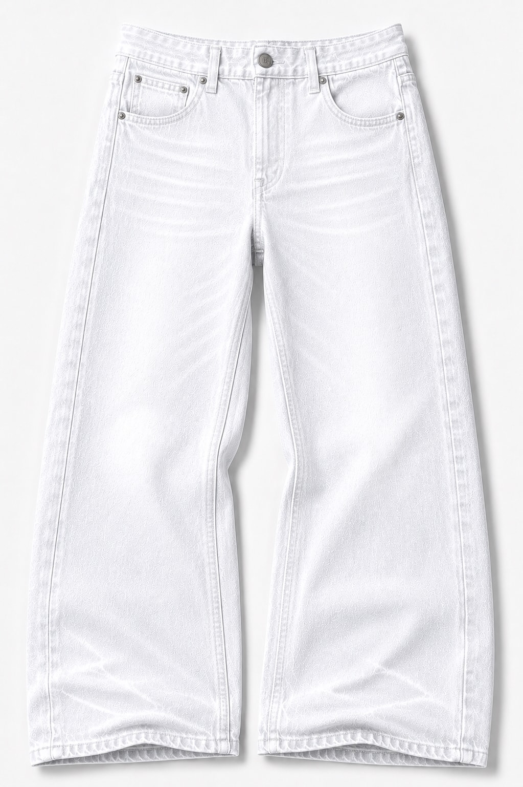 FERRELLI — white denim